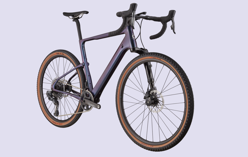 2021 Cannondale Topstone Carbon Lefty 1 Gravel Bike in Blue-6